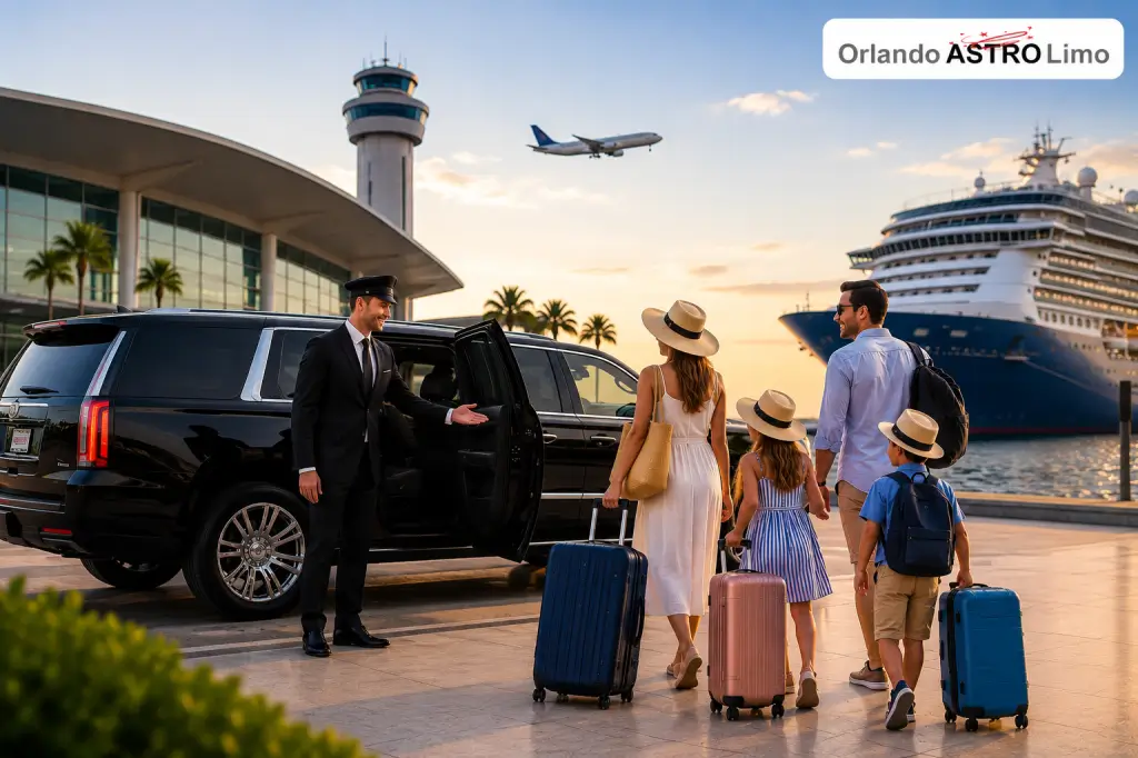 Limo from Orlando Airport to Port Canaveral