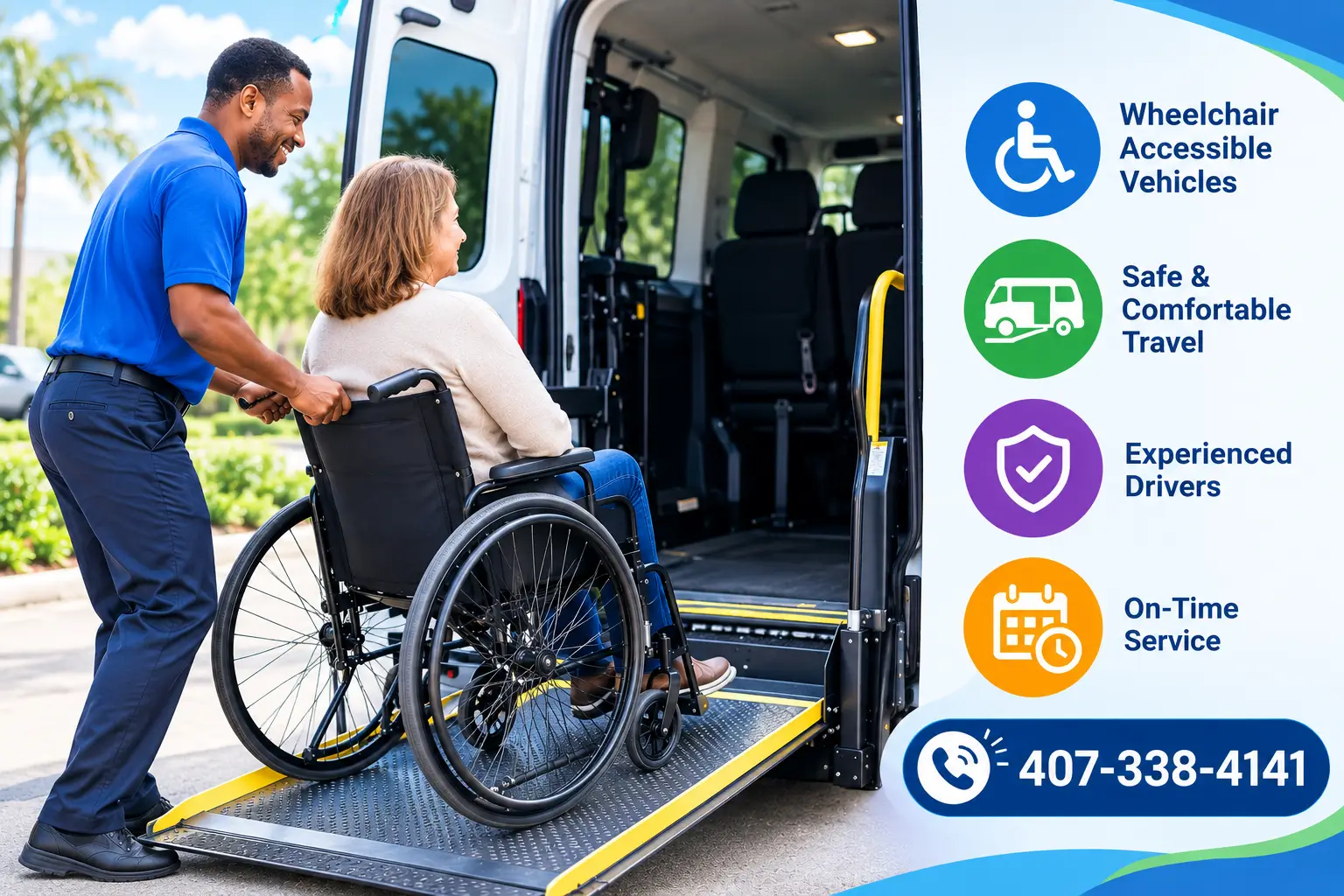 wheelchair transportation in Kissimmee
